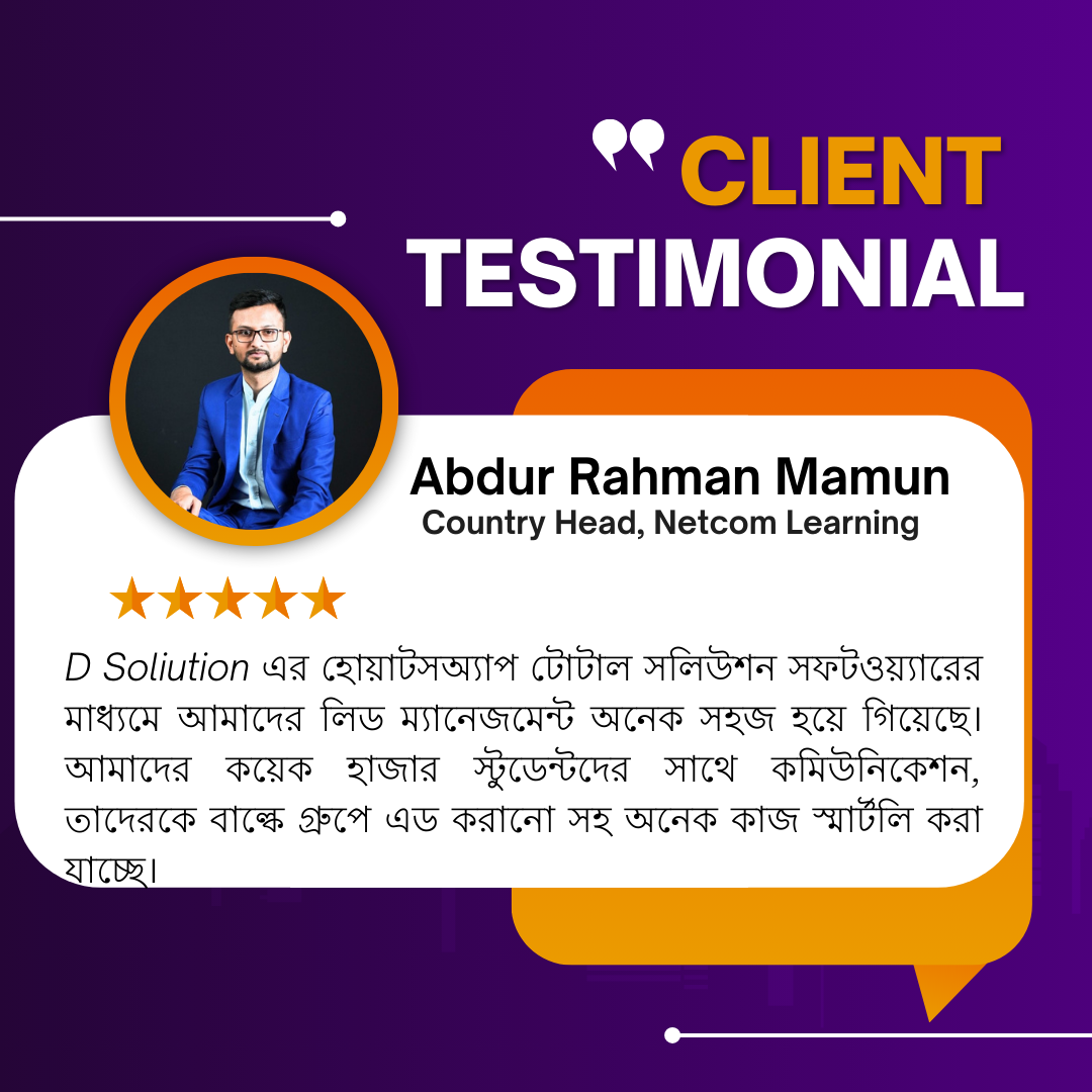 Purple And White Modern Client Testimonial Instagram Post